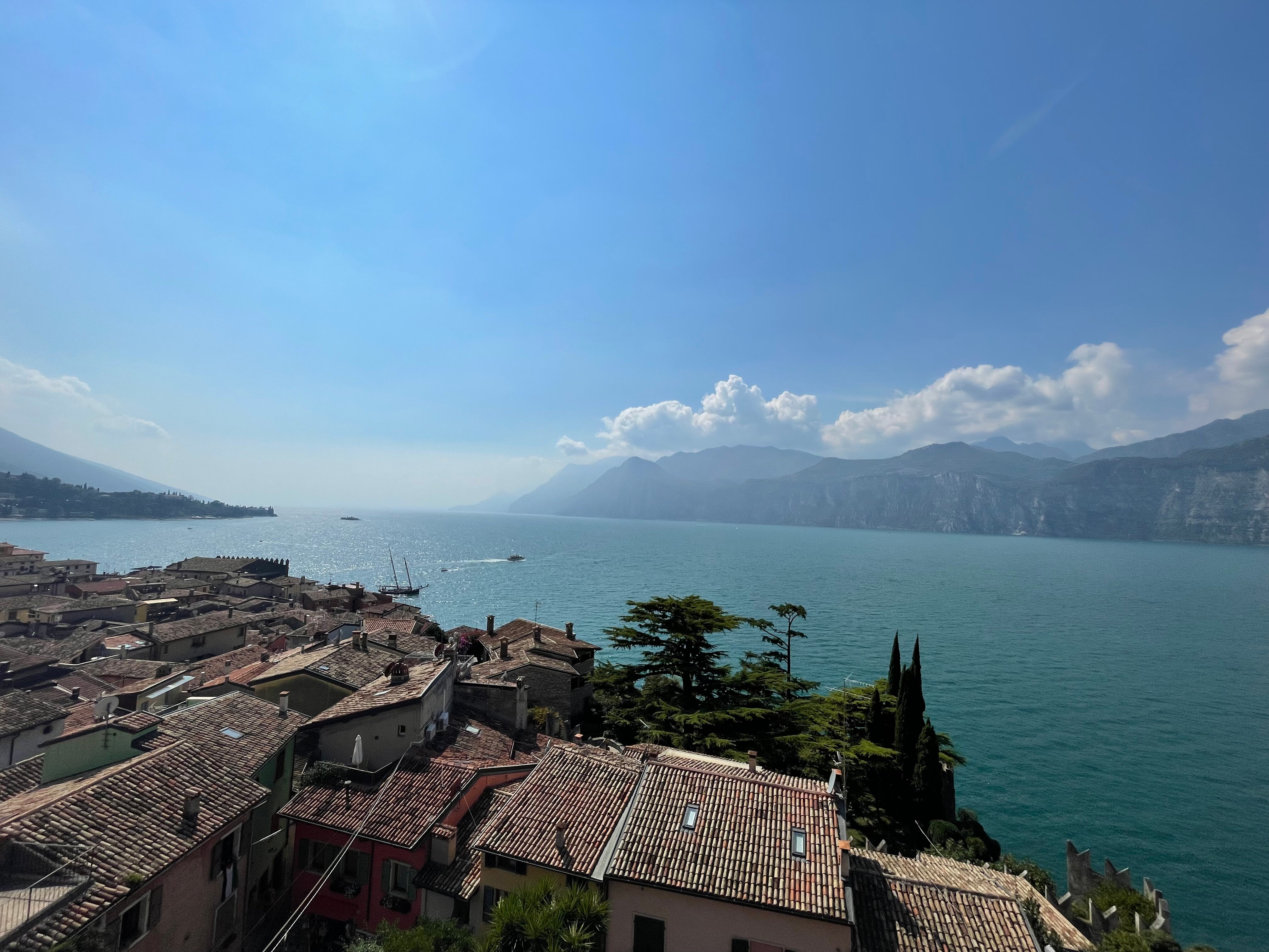 A Garda-tó Malcesine várából