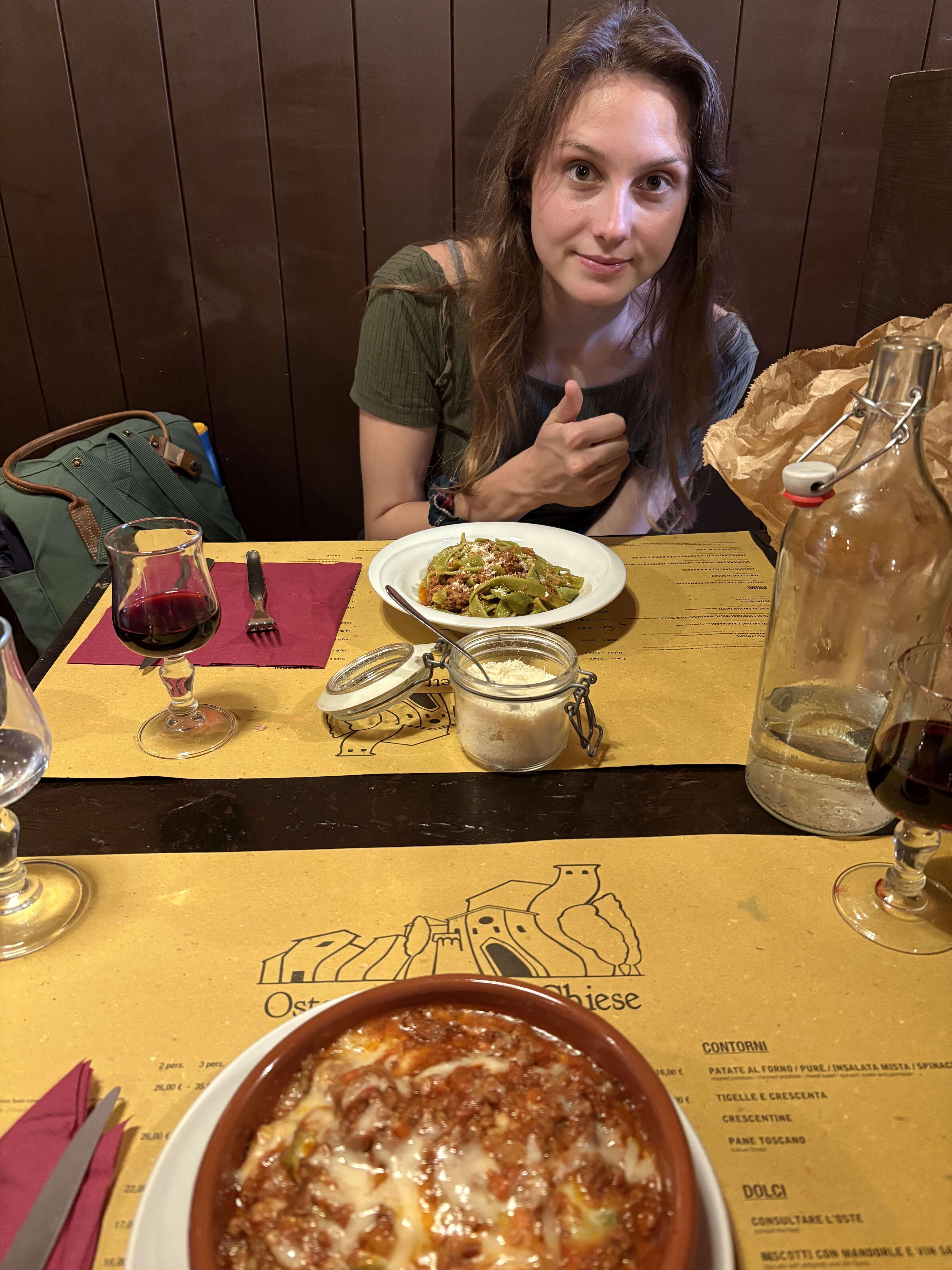 Spaghetti e lasagne al ragú