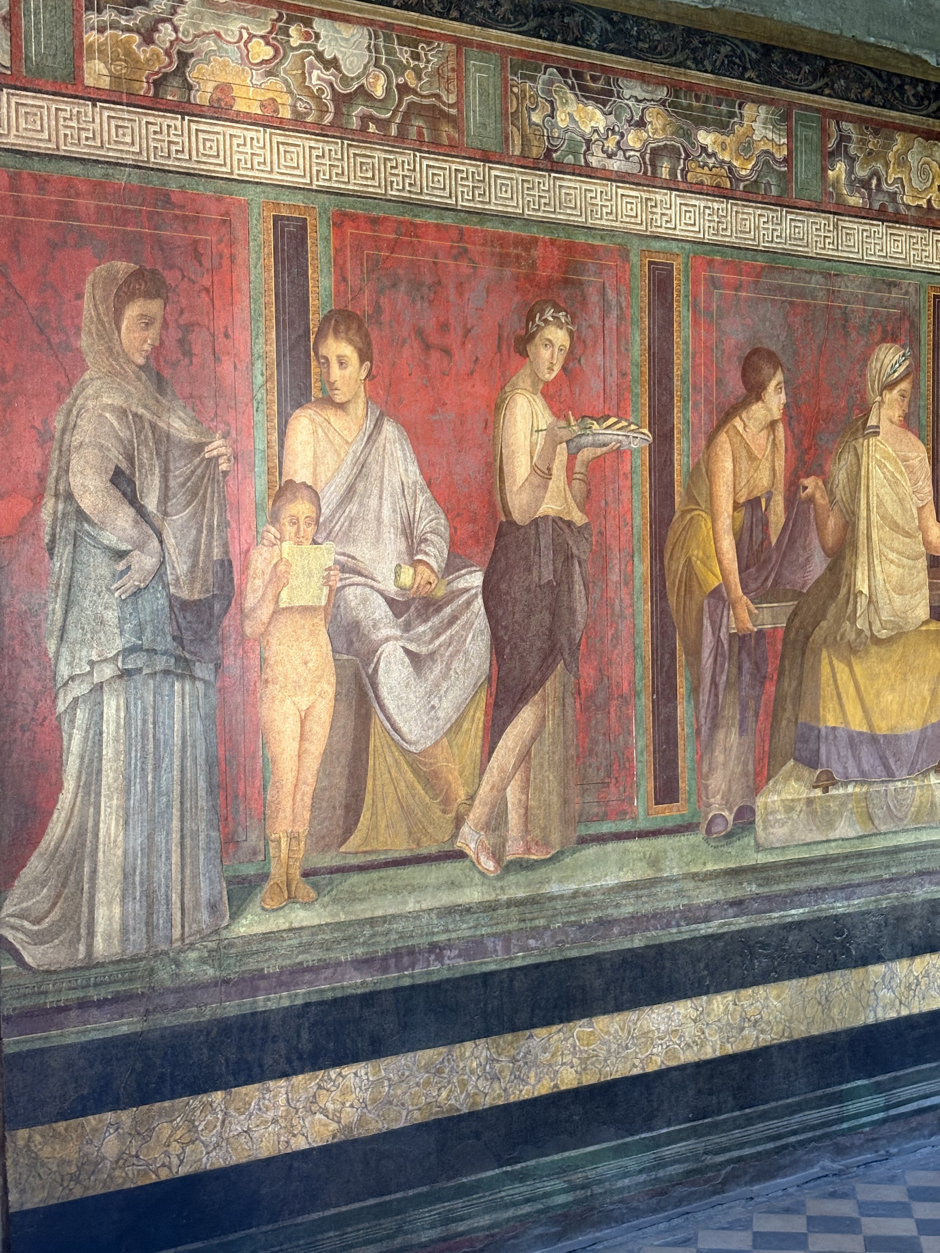 Festmény a Misztérium villában